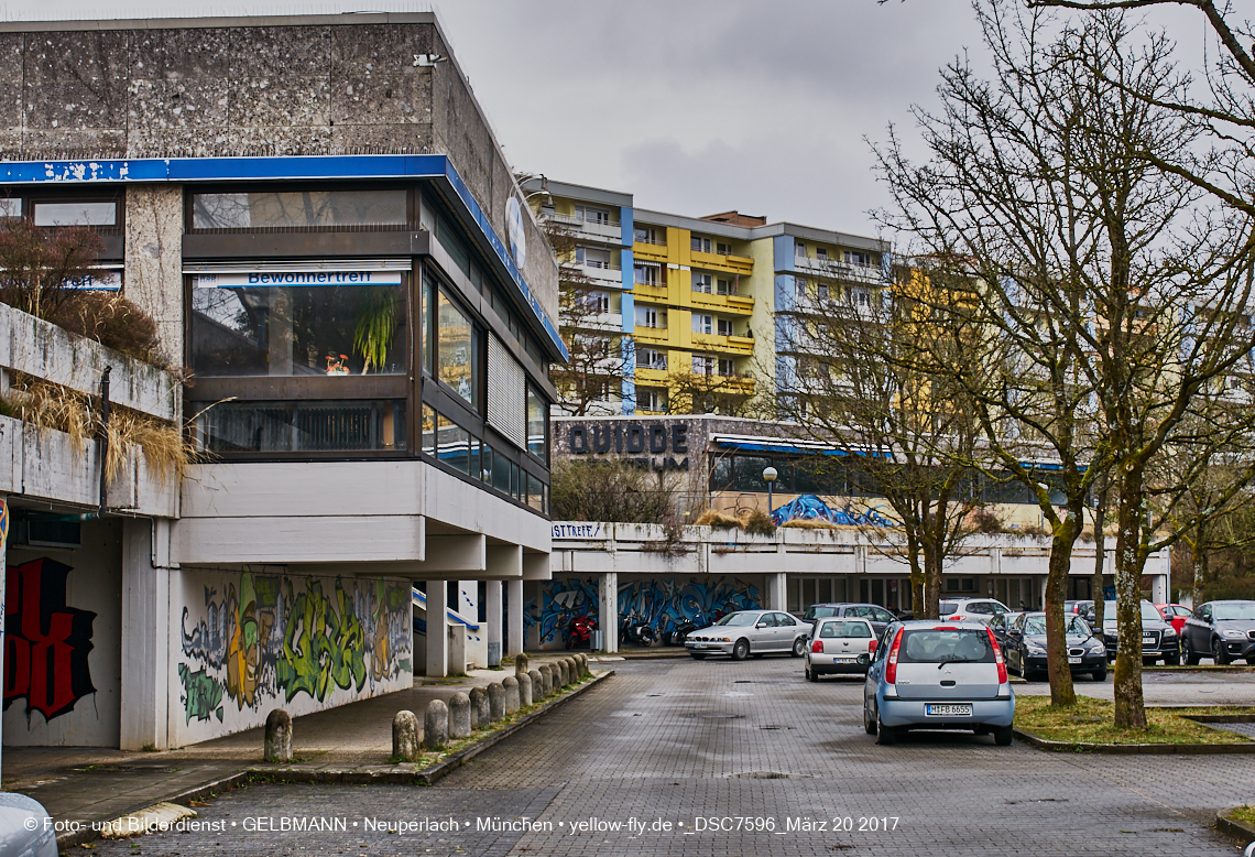 21.03.2017 - Abrissbaustelle Quiddezentrum in Neuperlach